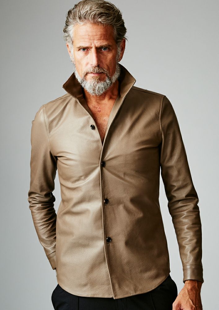 20SS AKM WRINKLE SHIRTS 羊革 シープレザーシャツ M AKM】WRINKLE SHIRTS | AKM［エイケイエム］公式オンラインショップ