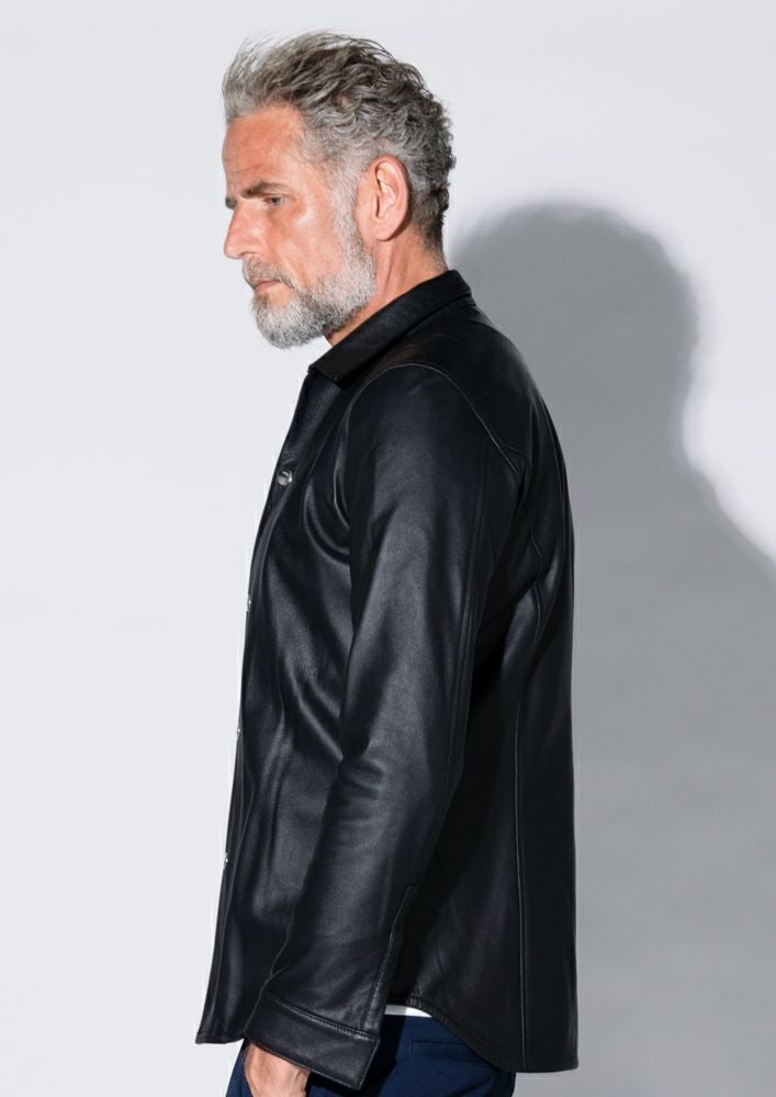 AKM】WRINKLE ITALIAN SHIRTS -BLACK- | AKM［エイケイエム］公式