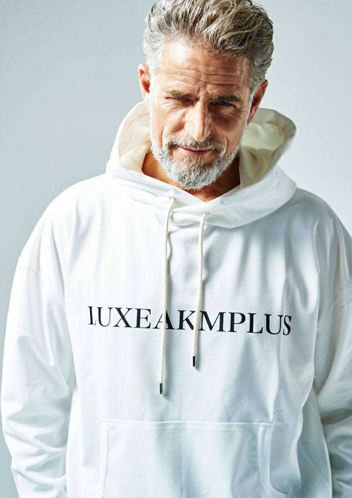 AKM PLUS】UV STRETCH PULLOVER PARKA-WHITE- | AKM［エイケイエム