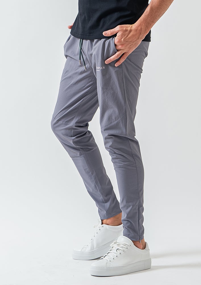 AKM PLUS】AKMPLUS BIKER SKINNY PANTS -GRAY-