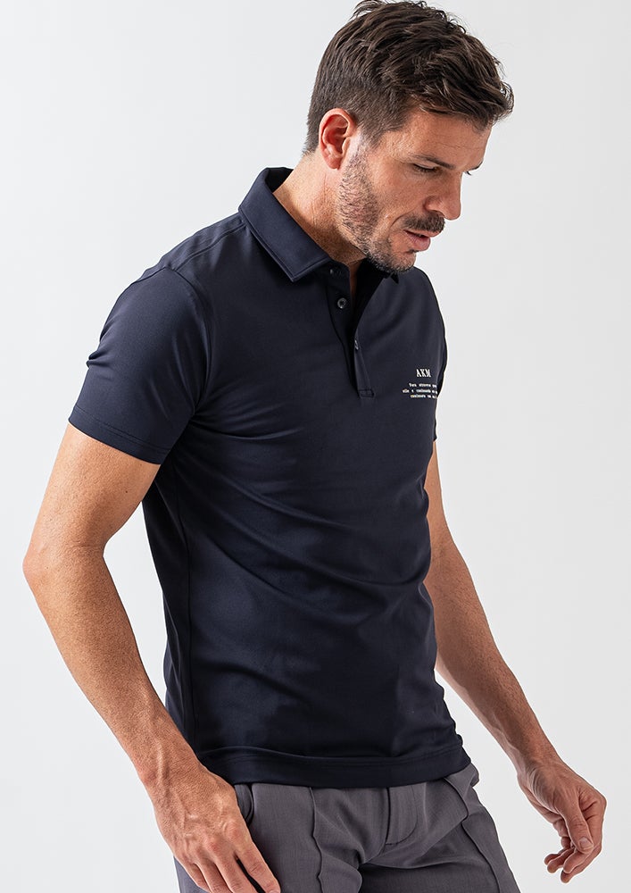ゴルフ 【現行品・美品】AKM PLUS LUXE GOLF POLO