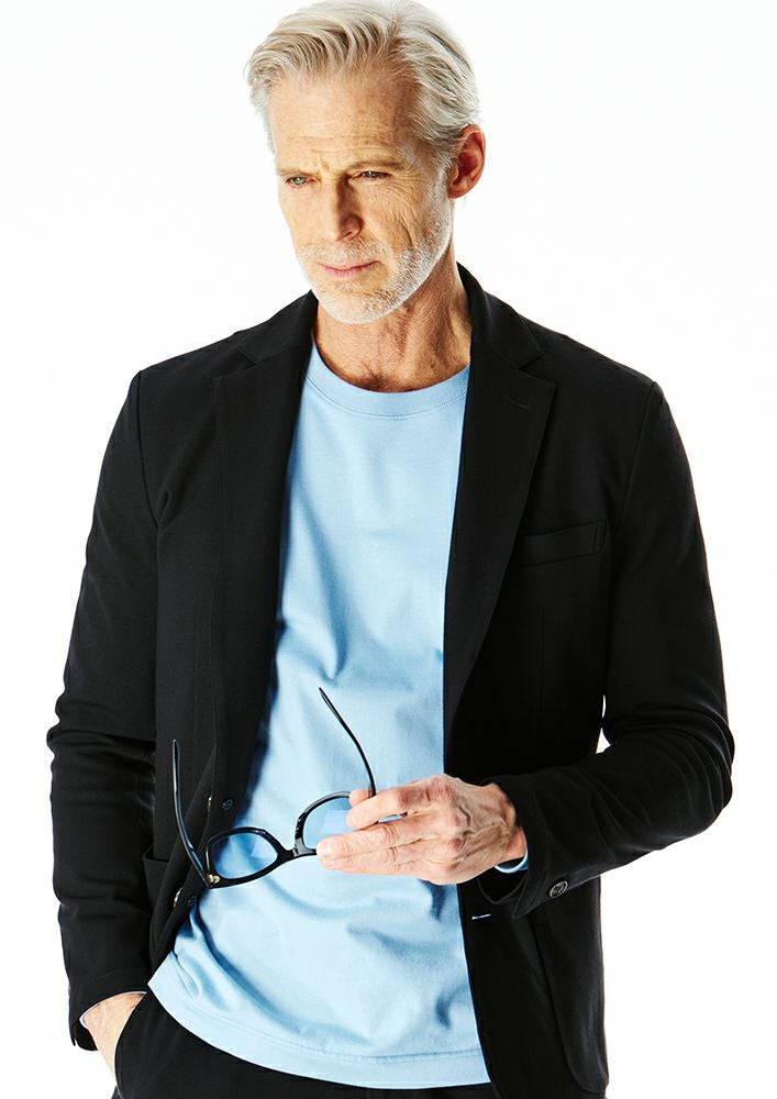 AKM】 DUAL WARM BARE PONTI SWING EASY JACKET -BLACK- | AKM