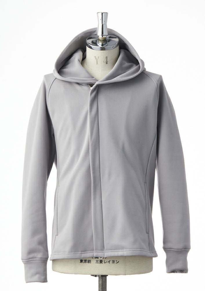 【美品】AKM J006 neck zip parka グレー(S) AKM［エイケイエム］公式オンラインショップ | パーカー
