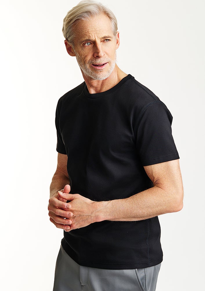 AKM】SUVIN PLATINUM SMOOTH S/S CREW-NECK -BLACK- | AKM ONLINE 