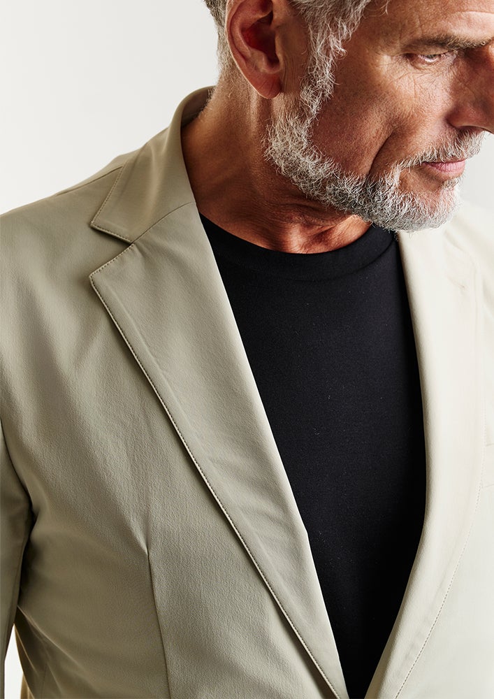 AKM】TM ICE STRETCH SWING EASY JACKET -BEIGE- | AKM［エイケイエム